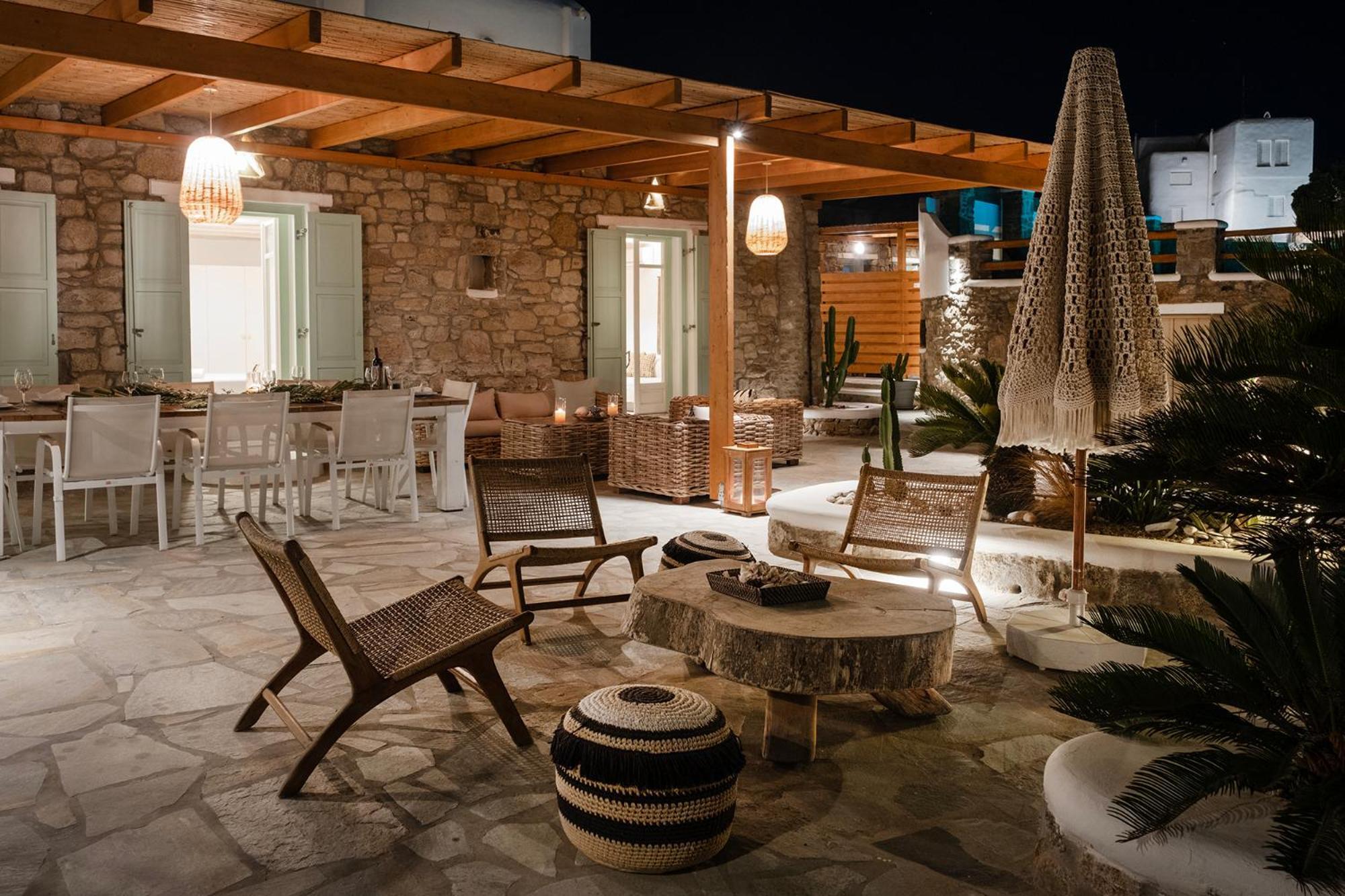 Mando Pool Villas W Sea Views - Five Bedrooms Super Paradise Beach  Exterior photo
